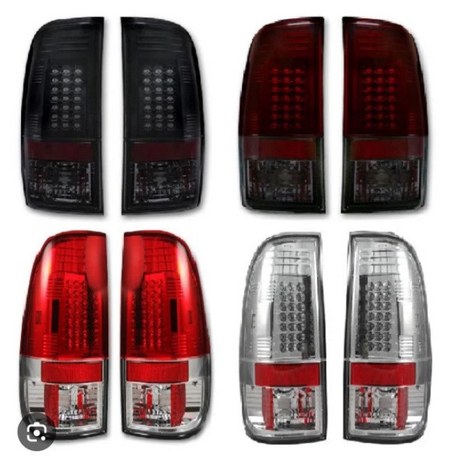 (removed) Ford Super Duty F250HD/F-250/F-350/F-450/F-550 99-07 Tail Lights LED in Smoked Lens