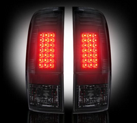 (removed) Ford Super Duty F250HD/F-250/F-350/F-450/F-550 99-07 Tail Lights LED in Smoked Lens
