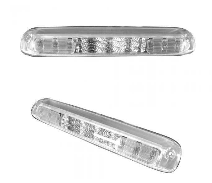 GMC Sierra & Chevy Silverado 3rd GEN 1500 14-18 Red LED 3rd Brake Light Kit with White LED Cargo Lights with Clear Lens