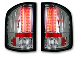 GMC Sierra 07-13 Tail Lights LED in Clear