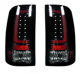 GMC Sierra 07-13 Tail Lights OLED in Smoked