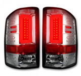 GMC Sierra 1500 14-18 (Only Fits 3rd GEN Single-Wheel GMC Sierra with Factory OEM Halogen Tail Lights) Tail Lights OLED in Clear