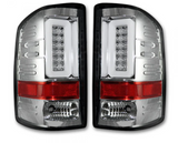 GMC Sierra 1500 16-18 Tail Lights OLED in Clear