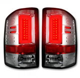 GMC Sierra 1500 16-18 Tail Lights OLED in Clear