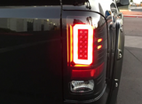 GMC Sierra 1500 16-18 Tail Lights OLED in Clear