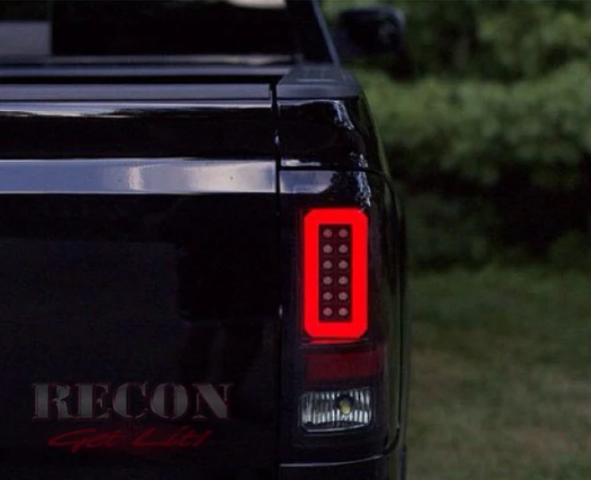 GMC Sierra 1500 16-18 Tail Lights OLED in Red