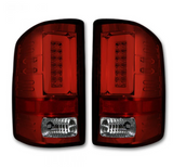 GMC Sierra 1500 16-18 Tail Lights OLED in Red