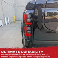 GMC Sierra 1500 19-25 Ultra Bright OLED Tail Lights (Replaces Factory/OEM Halogen Tail Lights Only) - SMOKED LENS (OPEN BOX)