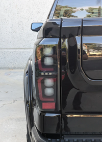 GMC Sierra 1500 19-25 Ultra Bright OLED Tail Lights (Replaces Factory/OEM Halogen Tail Lights Only) - SMOKED LENS (OPEN BOX)