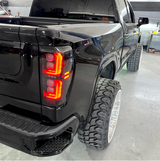 GMC Sierra 1500 19-23 (Replaces OEM LED) Tail Lights OLED Smoked