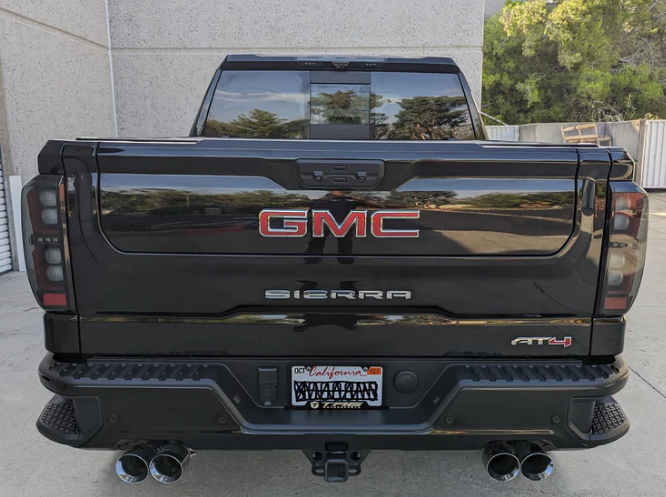 GMC Sierra 1500 19-24 & Chevy Silverado 1500 19-24 (4th GEN) - ULTRA HIGH POWER Red LED 3rd Brake Light w/ ULTRA HIGH POWER CREE XML White LED Cargo Lights (Replaces LED 3rd Brake Light with 2 Cargo Bed Cameras - Smoked Lens