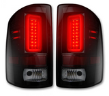 GMC Sierra 2500/3500 14-19 (Only Fits 3rd GEN Single-Wheel GMC Sierra with Factory OEM Halogen Tail Lights) Tail Lights OLED in Smoked