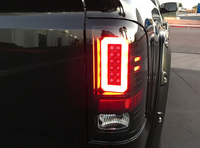 GMC Sierra 1500 14-18 Ultra Bright OLED Tail Lights (3rd Gen w/ Factory Halogen Style) - SMOKED (OPEN BOX)