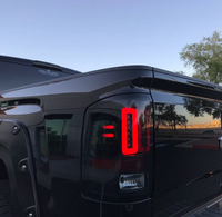 GMC Sierra 1500 14-18 Ultra Bright OLED Tail Lights (3rd Gen w/ Factory Halogen Style) - SMOKED (OPEN BOX)