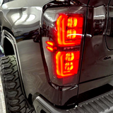 GMC Sierra 2500/3500 20-23 (Replaces OEM Halogen) Tail Lights OLED Smoked