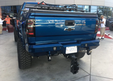 GMC Sierra Dually 3500 15-19 (Replaces Factory OEM LED Tail Lights ONLY) OLED Tail Lights in Smoked