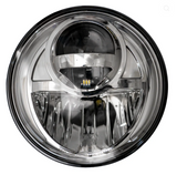 Jeep JK Wrangler 07-18 Projector Headlights LED in Clear/Chrome