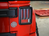 Jeep JK Wrangler 07-18 Tail Lights OLED in Clear