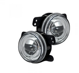 Jeep Wrangler 07-18 2-Piece Fog Lights Set I Clear & Chrome