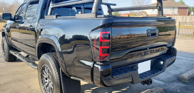 Toyota Tacoma 3rd GEN 16-23 LED Taillights - Smoked Lens