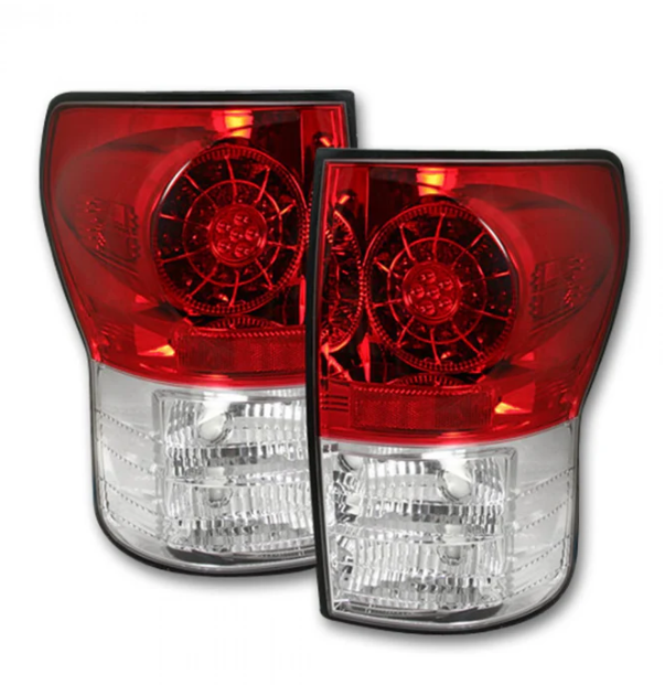 Toyota Tundra 07-13 Tail Lights LED in Red