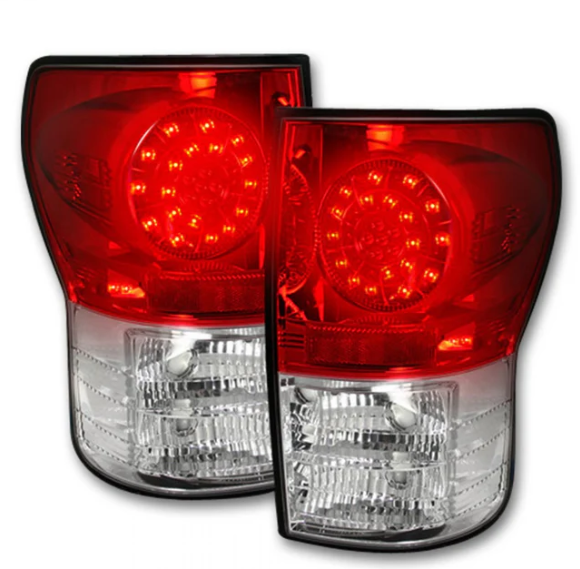 Toyota Tundra 07-13 Tail Lights LED in Red