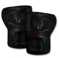 Toyota Tundra 07-13 Ultra Bright LED Tail Lights - SMOKED LENS