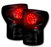 Toyota Tundra 07-13 Ultra Bright LED Tail Lights - SMOKED LENS