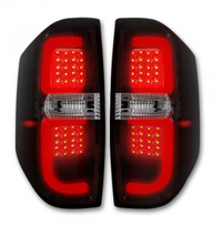 Toyota Tundra 14-21 LED Ultra Bright LED Tail Lights - SMOKED RED