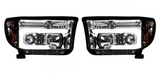 Toyota Tundra/Sequoia 07-13 Projector Headlights OLED Halos DRL Clear/Chrome