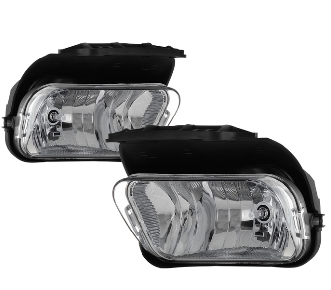 ( Spyder ) Chevy Silverado 03-06 / Chevy Avalanche 02-06 ( W/O Body Cladding ) Fog Lights wo/switch - Clear