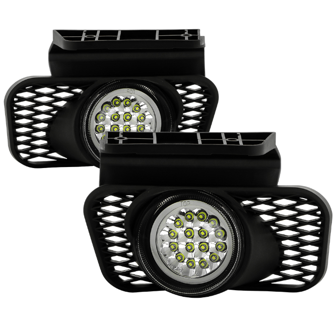 ( Spyder ) Chevy Silverado 03-06 / Chevy Avalanche 02-06 ( W/O Body Cladding ) LED Fog Lights w/Switch