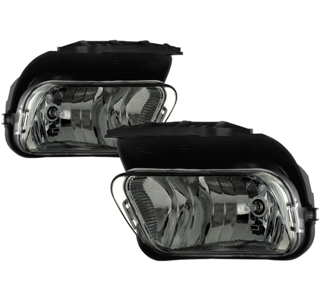 ( Spyder ) Chevy Silverado 03-06 / Chevy Avalanche 02-06 ( W/O Body Cladding ) OEM Fog Lights wo/switch - Smoke