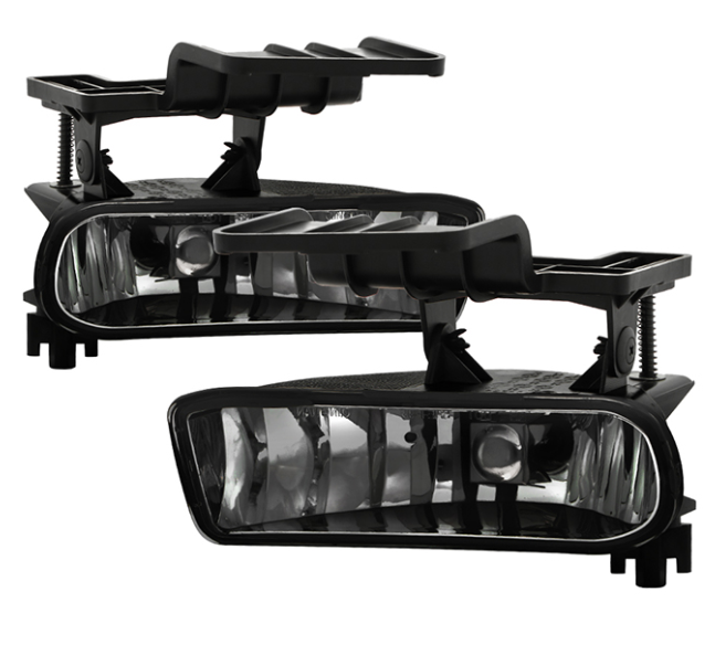 ( Spyder ) Chevy Silverado 99-02 / Chevy Suburban 00-06 Fog Lights wo/switch - Bulbs-880(Included) - Smoke