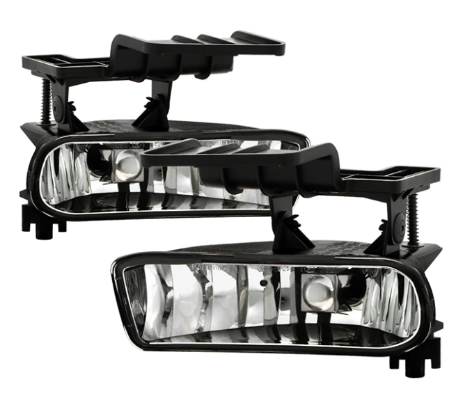 ( Spyder ) Chevy Silverado 99-02 / Chevy Suburban 00-06 Fog Lights wo/switch - Clear