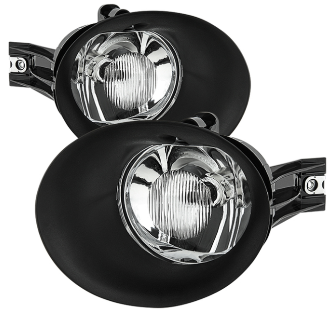 ( Spyder ) Dodge Ram 02-08 1500 (Do Not fit MEGA Cab) 03-09 Ram 2500/3500 / Durango 04-06 OEM Fog Lights with Bulbs W/O Switch - Clear