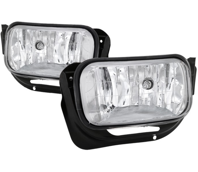 ( Spyder ) Dodge Ram 09-12 1500 / 10-18 2500 3500 OEM Fog Light ( Come With Metal Bracket ) With Universal Switch- Clear