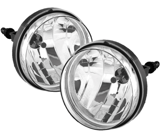 ( Spyder ) GMC Sierra 1500 07-13 / Sierra 2500HD 3500HD 07-14 Fog Lights with OEM switch - Clear