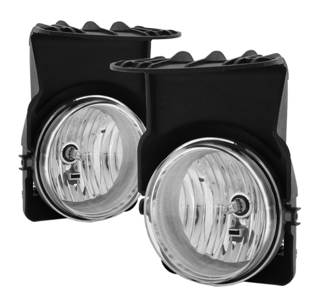 ( Spyder ) GMC Sierra 1500/2500/3500 03-06 / Sierra 1500HD/2500HD 03-06 OEM Fog Lights wo/switch - Clear