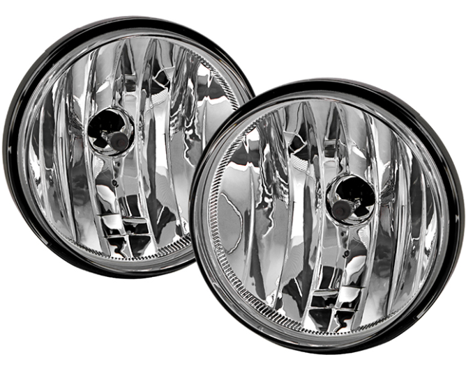 ( Spyder ) GMC Sierra 1500/2500/3500 HD 07-13 OEM Fog Lights wo/switch - Clear