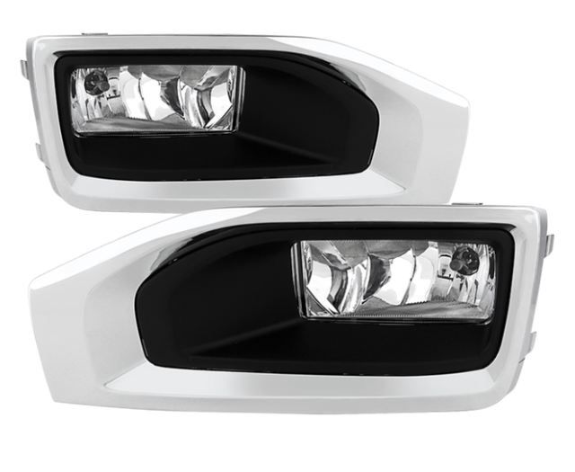 ( Spyder ) GMC Yukon/Yukon Denali 2015-2018 OEM Fog Lights W/Cover and Switch - Clear