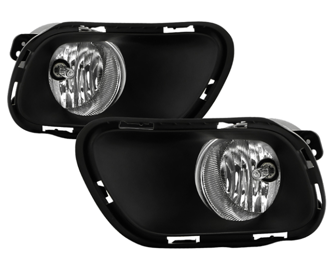 ( Spyder ) Jeep Cherokee 2014-2018 OEM Style Fog Light w/Switch- Clear