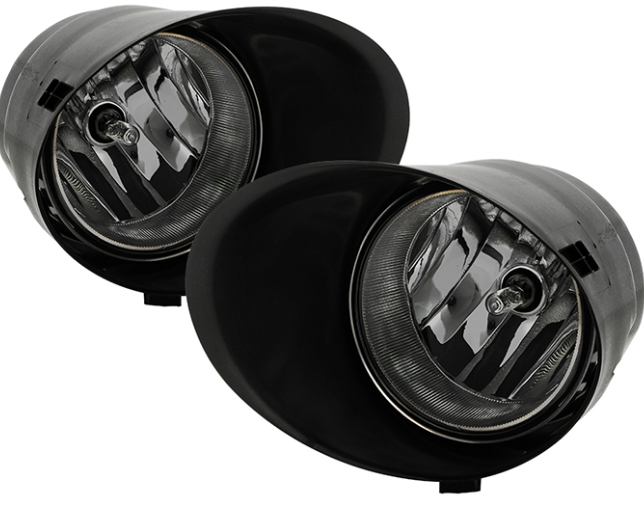 ( Spyder ) Toyota Tundra 07-13 All Double Cab/CrewMax OEM Fog Lights (Chrome Bumper Only)W/Switch - Bulbs-HB3(Included) - Smoke