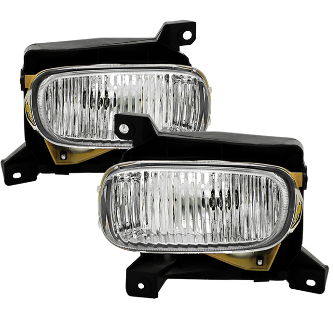 ( Spyder ) Toyota Tundra 2000-2006 Model with Steel Bumper Only OEM Fog Lights W/Switch- Clear