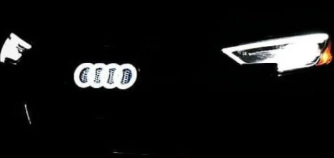 Audi Black/White LED Start Up Logo - 273mm Only