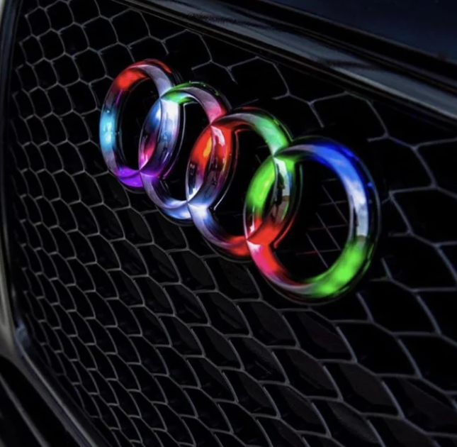 Audi Illuminated Logo - Flow Series Only