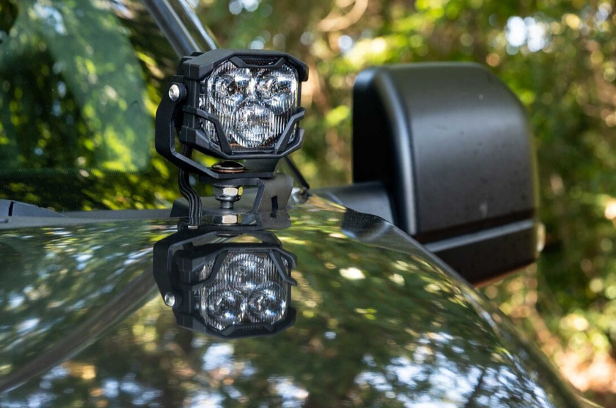 4Banger LED Ditch Light System: GMC Sierra (07-13)