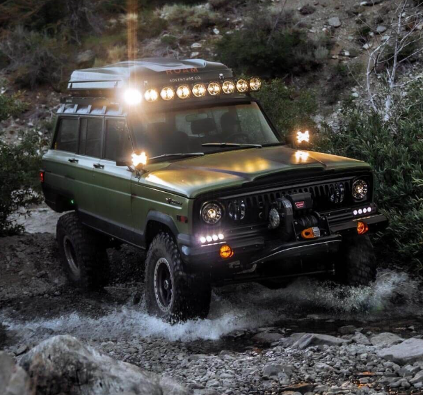 6" SlimLite LED - 2-Light System - 50W Spot Beam