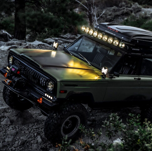 6" SlimLite LED - 2-Light System - 50W Spot Beam
