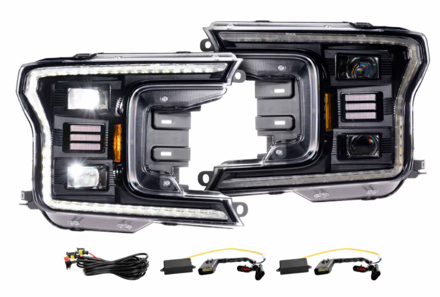 FORD F-150 (18-20): XB HYBRID LED HEADLIGHTS